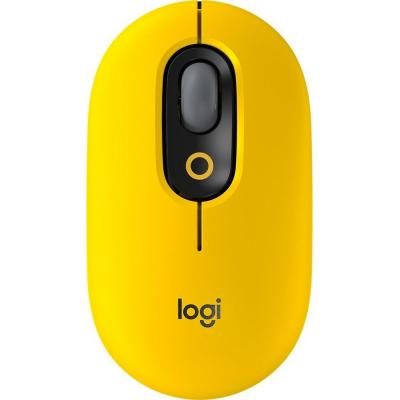 Logitech POP Mouse with emoji - Blast Yellow - 910-006543