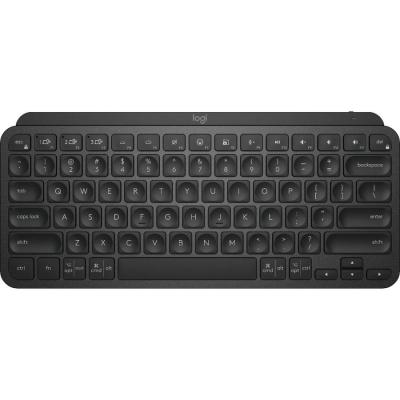 Logitech MX Keys Mini Minimalist Wireless Illuminated Keyboard, Compact, Bluetooth, Backlit, USB-C, Compatible with Apple macOS, iOS, Windows, Linux, Android, Metal Build (Black) - 920-010475