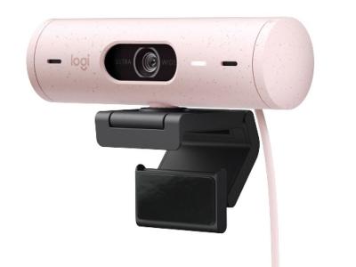 Logitech BRIO 500 Webcam - 4 Megapixel - 60 fps - Rose - USB Type C - 960-001432