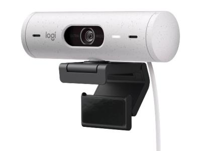 Logitech BRIO 500 Webcam - 4 Megapixel - 60 fps - Off White - USB Type C