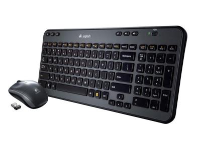 Logitech MK360 Full-size Wireless Scissor Keyboard and Mouse Black - 920-003376
