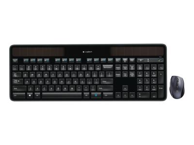Logitech Wireless Solar Keyboard &amp; Marathon Mouse Combo MK750 - 920-005002