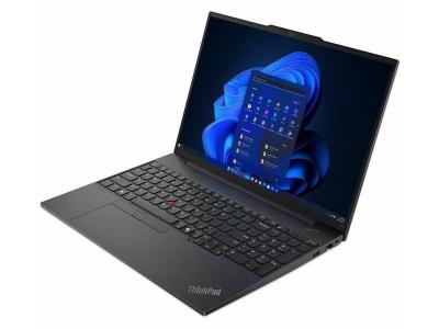 Lenovo ThinkPad E16 Gen 2 21MA0006US 16&quot; Notebook - WUXGA - Intel Core Ultra 7 155U - 16 GB - 512 GB SSD - Graphite Black