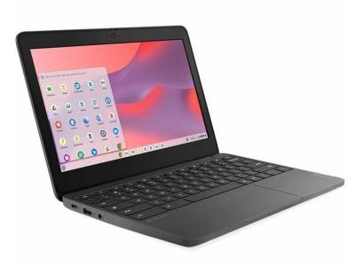 Lenovo 100e Chromebook Gen 4 83G80001US 11.6&quot; Touchscreen Chromebook - HD - Intel N-Series N100 - 8 GB - 64 GB Flash Memory - Graphite Gray