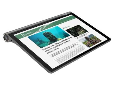 Lenovo Yoga Smart Tab YT-X705F Tablet - 10.1&quot; WUXGA - Qualcomm Snapdragon 439 - 4 GB - 64 GB Storage - Android 9.0 Pie - Iron Gray