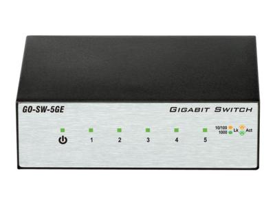 D-Link GO-SW-5GE 5-Port Gigabit Unmanaged Metal Desktop Switch