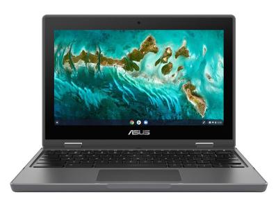 Asus Chromebook Flip CR1 CR1100FKA-YZ142T-S 11.6&quot; Touchscreen Convertible Chromebook - HD - 1366 x 768 - Intel Celeron N5100 Quad-core (4 Core) 1.10 GHz - 4 GB Total RAM - 32 GB Flash Memory - Dark Gray