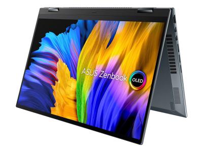 Asus Zenbook 14 Flip OLED UP5401 UP5401ZA-DB71T-CA 14&quot; Touchscreen Convertible 2 in 1 Notebook - Intel Core i7 12th Gen i7-12700H - 16 GB - 1 TB SSD - Pine Gray