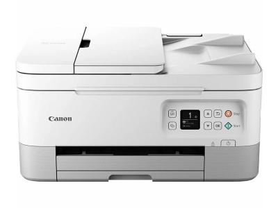 Canon PIXMA TR7020a Wireless Inkjet Multifunction Printer - Monochrome - White
