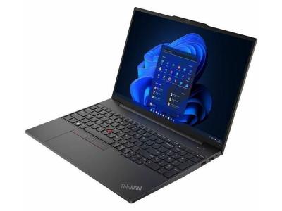 Lenovo ThinkPad E16 Gen 1 21JN0073CA 16&quot; Notebook - WUXGA - Intel Core i7 13th Gen i7-1355U - 16 GB - 512 GB SSD - Graphite Black