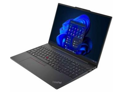 Lenovo ThinkPad E16 Gen 1 21JN003YUS 16&quot; Notebook - WUXGA - Intel Core i5 13th Gen i5-1335U - 16 GB - 256 GB SSD - Graphite Black
