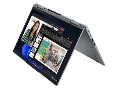 Lenovo ThinkPad X1 Yoga Gen 7 21CD000FUS 14&quot; Touchscreen Convertible 2 in 1 Notebook - WUXGA - 1920 x 1200 - Intel Core i5 12th Gen i5-1240P Dodeca-core (12 Core) - 16 GB Total RAM - 16 GB On-board Memory - 256 GB SSD - Storm Gray