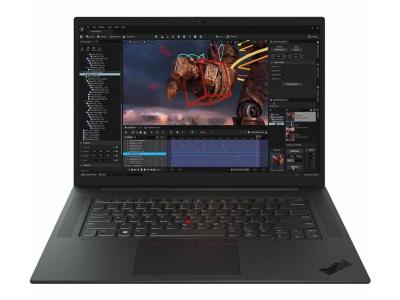 Lenovo ThinkPad P1 Gen 6 21FV001DUS 16&quot; Mobile Workstation - WQXGA - Intel Core i7 13th Gen i7-13700H - 16 GB - 512 GB SSD - Black Paint