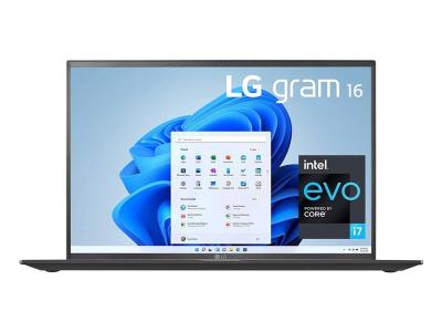 LG gram 14Z90R-N.AP52A8 14&quot; Notebook - WUXGA - 1920 x 1200 - Intel Core i7 13th Gen i7-1360P Dodeca-core (12 Core) 2.20 GHz - Intel Evo Platform - 16 GB Total RAM - 1 TB SSD - Obsidian Black