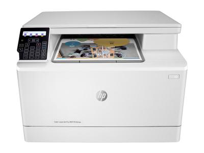 HP LaserJet Pro M182nw Laser Multifunction Printer-Color-Copier/Scanner-17 ppm Mono/17 ppm Color Print-600x600 dpi Print-Manual Duplex Print-30000 Pages-150 sheets Input-1200 dpi Optical Scan-Wireless LAN-HP ePrint-Mopria