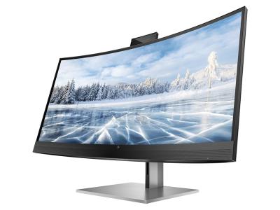 HP Z34c G3 34&quot; Class Webcam WQHD Curved Screen LCD Monitor - 21:9 - Silver, Black