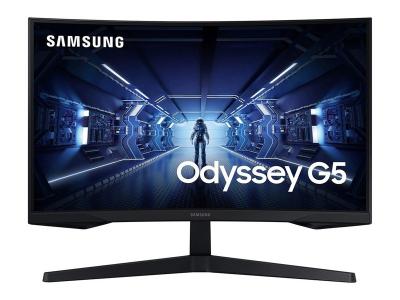 Samsung Odyssey G5 C34G55TWWN 34&quot; Class UW-QHD Curved Screen Gaming LCD Monitor - 21:9 - Black