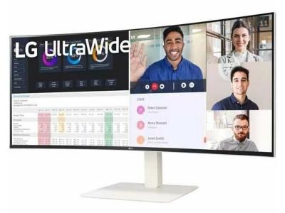 LG Ultrawide 38WR85QC-W 38&quot; Class WQHD Curved Screen LCD Monitor - 21:9 - White