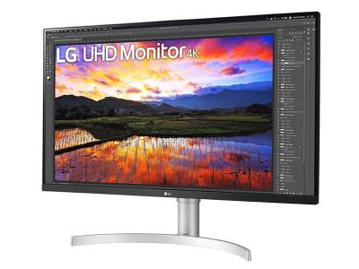 LG 32UN650-W 32&quot; Class 4K UHD LCD Monitor - 16:9 - Black, Silver