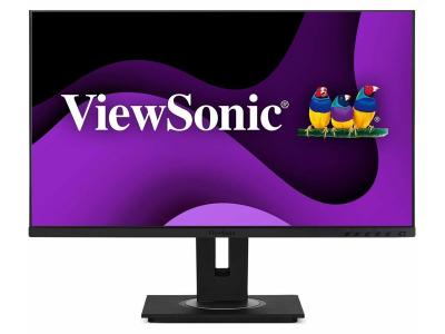 ViewSonic VG2756A-2K 27 Inch IPS 1440p Docking Monitor with 100W USB C, Ethernet RJ45, HDMI, Display Port and 40 Degree Tilt Ergonomics Daisy Chain for Home and Office