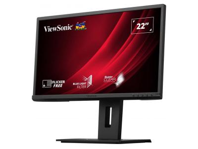 ViewSonic VG2240 22 Inch 1080p Ergonomic Monitor with 100Hz, USB Hub, HDMI, DisplayPort, VGA Inputs for Home and Office