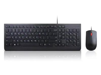 Lenovo Essential Wired Combo Keyboard and Mouse - 4X30L79896