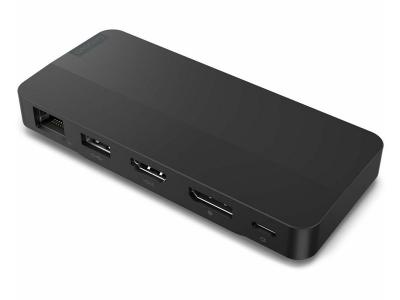 Lenovo USB-C Dual Display Travel Dock without Adapter - 40B90000US