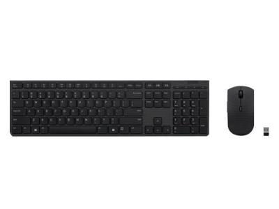 Lenovo Professional Wireless Rechargeable Combo Keyboard and Mouse-4X31K03944