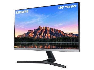 28" Samsung 16:9 4K UHD LCD Monitor in Dark Blue Gray - LU28R550UQNXZA