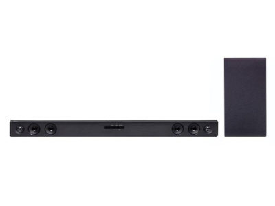 LG 2.1 Channel 300W Sound Bar with Wireless Subwoofer - SQC2