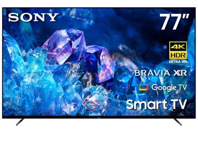 77" Sony XR77A80K Bravia XR OLED 4K Ultra HD HDR Smart TV